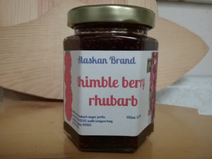 Thimbleberry Rhubarb Jam