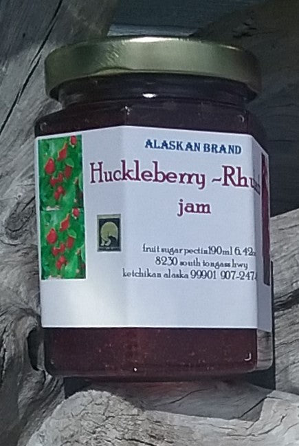 Huckleberry Rhubarb Jam